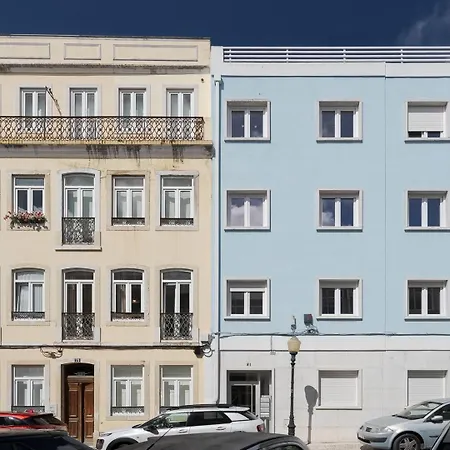 Appartement Hostwise - Flat W/ Balcony & Workspace Lisboa