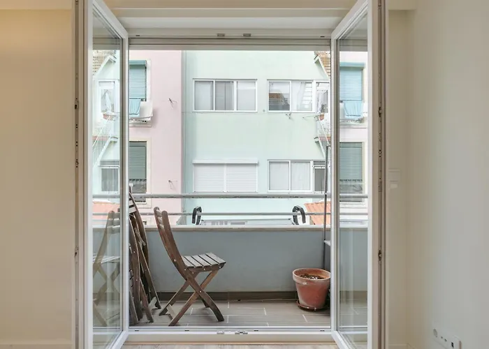 Flat W/ Balcony & Workspace By Hostwise * Lisboa